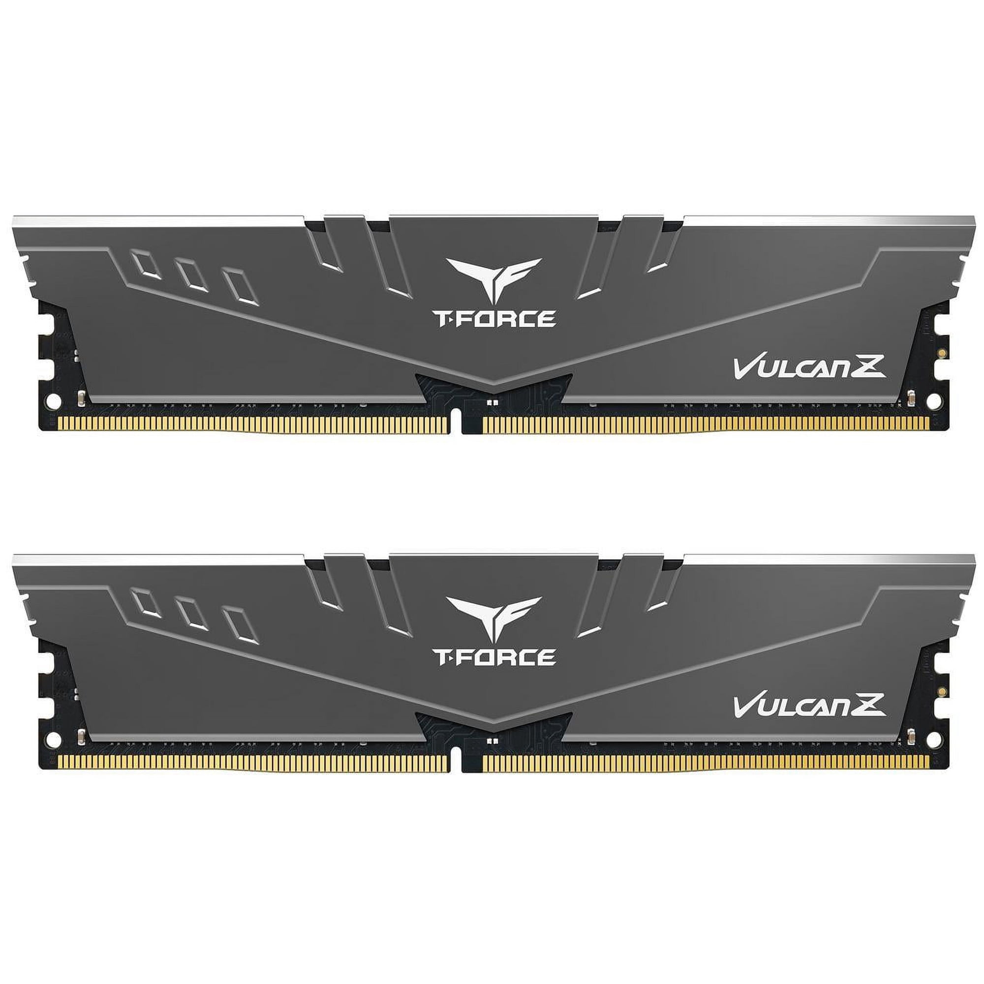 Team T-FORCE VULCAN Z 16GB (2 x 8GB) 288-Pin PC RAM DDR4 3600 (PC4 28800) Desktop Memory Model TLZGD416G3600HC18JDC01