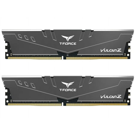 Team T-FORCE VULCAN Z 16GB (2 x 8GB) 288-Pin PC RAM DDR4 3600 (PC4 28800) Desktop Memory Model TLZGD416G3600HC18JDC01
