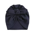 thumbnail image 1 of Decorative Baby Hat Easy Wear Nylon Bowknot Design Soft Infant Cap for Daily Life, 1 of 10