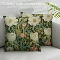 thumbnail image 3 of Nawypu  William Morris Green Vintage Floral HD Throw Pillow Covers Sofa Pillowcase Car Square Throw Pillowcases Home Decoration, 3 of 5