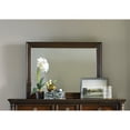 thumbnail image 2 of Beaumont Lane Edgehill Landscape Mirror in Mahogany, 2 of 2
