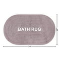 thumbnail image 4 of Beautiful Oval Cotton Bath Rug by Drew Barrymore, Rose Pink, 20" x 34", 4 of 11