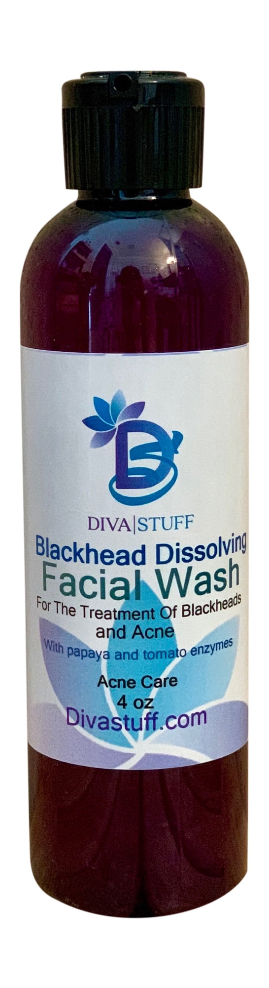 Blackhead Dissolving Face Wash, With Papaya Enzymes, Honey and A Lemon Cooling Peptide Made in