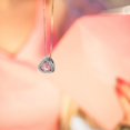 thumbnail image 1 of Dije de corazón para pulsera, dijes espaciadores para cadenas de serpiente, cuentas de corazón de Metal, cuentas con orificio grande para brazaletes, , Rosa Yinane Charm Corazón para Pulsera, 1 of 8