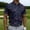 Navy, variant on HAJWOH Polo Shirts for Men Short Sleeve Golf Shirt Dry Athletic T-Shirt Moisture Wicking Top