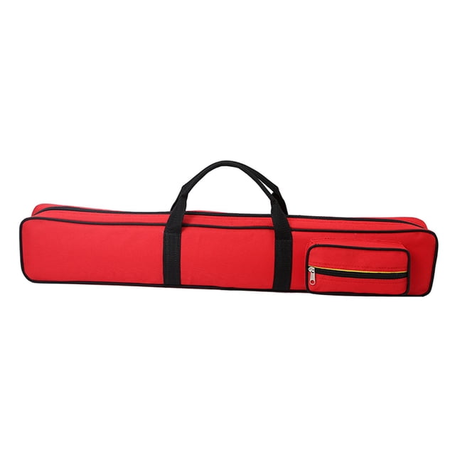 relayinert Étui pour Queue de Billard Anti-Rayures 1/2 Sac de Queue de Billard Pochette de Rangement pour Queue de Billard Rouge Rouge