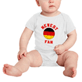 thumbnail image 2 of Newest Germany National Soccer Team Fan Boy Girl Bodysuits (White, 6-12 Months), 2 of 5