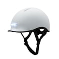 thumbnail image 1 of Tignapoo FT-122 High-Visibility Cycling Helmet with LED Safety Lights for Night Riding, Mountain Bike Helmet in White, Size L, Lightweight and Durable Design, 1 of 7