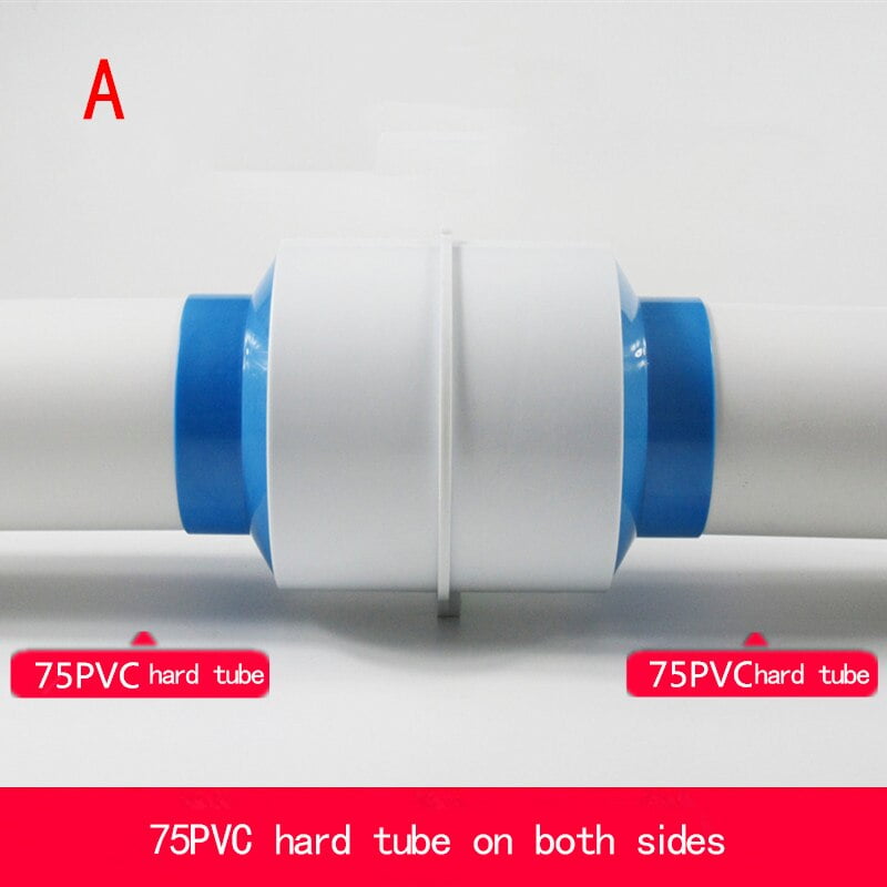 PVC exhaust fan check valve air damper value round pipe Bathroom