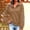Khaki # Womens Sweatshirts, variant on Falkdiz Womens Winter Sweatshirts Collar Button Pullover Stylish Waffle Long Sleeve Outdoor Tops for Women Casual