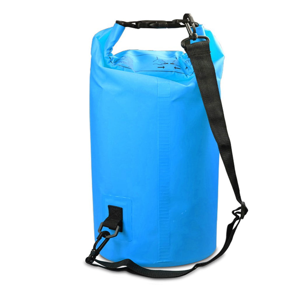 Waterproof Dry Bag Backpack Reflective Storage Pack Rucksack Canoe Kayak Rafting 