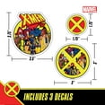 thumbnail image 3 of Marvel X-Men 1997 Logo Decals - Set of 3 Retro Comic Vinyl Stickers for Water Bottle Laptop Car Truck Waterproof Bumper Stickers XMen Decals, 3 of 5