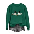 thumbnail image 5 of NSLGXD Halloween Sweatshirts Women Spooky Ghost Print Pullovers Fall Work Round Neck Long Sleeve Sweat Tops Halloween Costumes S-2XL, 5 of 5