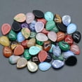 thumbnail image 6 of 12x16mm Crystal Stone Chakra Water Drop CAB Flatback Cabochon Beads for Jewelry, 6 of 9