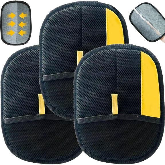 Rhino Ben Pet Hair Remover, Tarifa Pets Hair Remover, Reusable, for Couch, Carpet, Car Seat (3PCS)