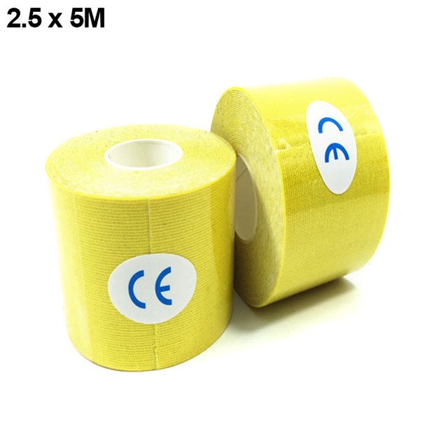 KINESIOLOGY TAPE cinta de kinesiología elástica deportiva de 5 m/rollo/herramienta de soporte para lesiones/cuidado de lesiones/herramienta de apoyo para el cuidado de lesiones