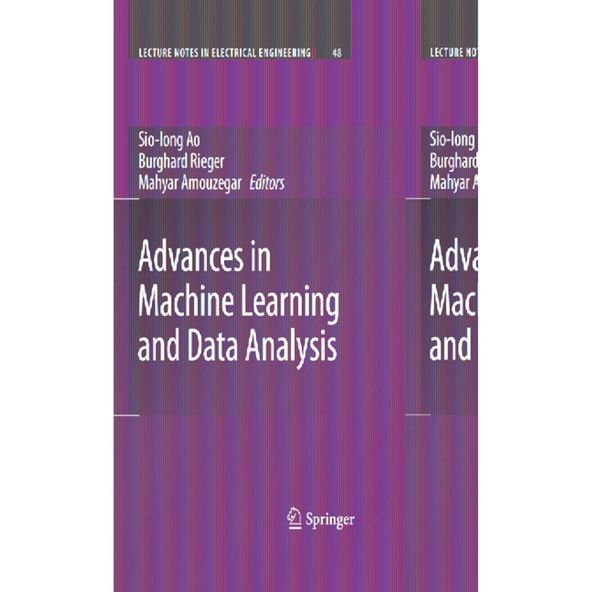 Lecture Notes in Electrical Engineering Advances in Machine Learning and Data Analysis Book 48 (Hardcover)