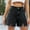Black, variant on Hauaitttt Jean Shorts for Women High Waisted Casual Denim Shorts Cute Trendy Summer Denim Jorts with Pockets Womens Casual Dress Pants for Work Womens Business Casual Pants Petite Womens Hiking Pants
