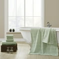 thumbnail image 2 of Modern Threads Diamond Gate 6-Piece Adult Cotton Bath Towel Set, Seafoam Green, 2 of 4