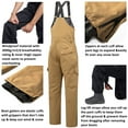 Alpine Swiss Mens Insulated Snow Bib Overalls Waterproof Ski Snowboard Pants