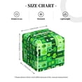 thumbnail image 4 of Picia Vegetables Pattern Tissue Box Cover,PVC Leather Square Holder,Tissue Box Holder with Magnetic Bottom,Facial Paper Organizer Dispenser-5.2"X5.2"X5.2", 4 of 7