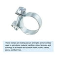 thumbnail image 4 of Uxcell 15-17mm Mini Fuel Injection Hose Clamp Zinc Plated Steel Fuel Line Clamp 10 Pack, 4 of 5