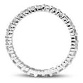 thumbnail image 2 of Pompeii3  1Ct Prong Diamond Eternity Ring 14K White Gold (G-H,I2), 2 of 6
