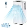 thumbnail image 1 of 10000 BTU Portable Air Conditioner, 3-In-1 Standing AC Unit With Remote Control and Window Kit, Quiet Room Air Conditioner With Dehumidifier, Cools Up to 560 Sq. Ft. for Home Office Dorms, 1 of 9