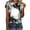 Black, variant on Women Casual Tops Long Sleeve Tshirts Shirts Graphic Funny Plus Size Basic Fitted Tees Plus Size