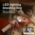 thumbnail image 5 of Upgraded Nail For Cats And Dogs Automatic Nail Trimmer With 3 Settings + Lights + LCD Digital Display Screen Fast Usb Charging, 5 of 5