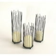thumbnail image 1 of Danya B. QBA045 Porte-Bougies en Saule Lot de 3, 1 of 4