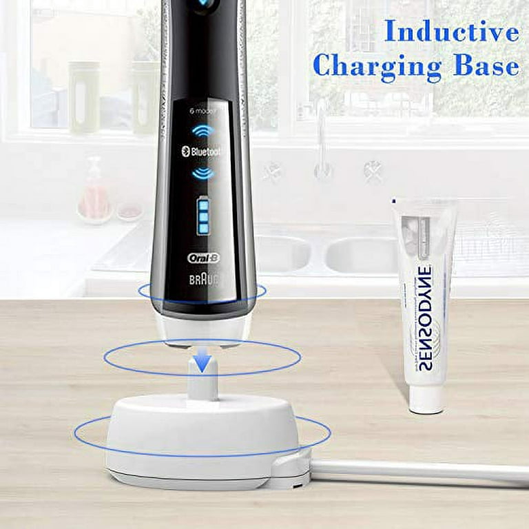 Toothbrush Charger for Braun Oral B Electric Toothbrush,Inductive Charging  Base Model 3757 Portable Waterproof Power Cord