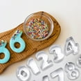 thumbnail image 4 of Ensemble de Cuisson de Biscuits Numérique 10 en Acier Inoxydable, Presse et Découpe de Biscuits et Gâteaux Numériques, Formes de Fondant, Feuilles de Raisin pour Pot à Garniture, Notes de Boîte à Lunch Porte-Bonheur pour Enfants Qui Ne Peuvent Pas Lire les Biscuits, Grand Sandwich pour Enfants, 4 of 4