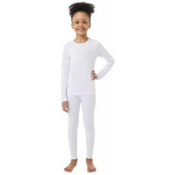 32 Degrees Heat Kids Long Sleeve Crew Neck and Legging Set