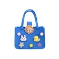 thumbnail image 3 of Bolsa de mano de fieltro Totes Kids Cute Cartoon Fabric Top-Handle Shopping Shoulder Bag JShteea Para Estrenar, 3 of 8