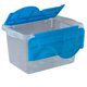 thumbnail image 3 of 2 Cajas de Plastico 3.2 litros Transparente Tapa Azul Peyo Multicositas, 3 of 4