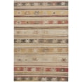 thumbnail image 3 of SAFAVIEH Outdoor MTG238E Montage Collection Taupe / Multi Rug, 3 of 9