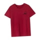 thumbnail image 5 of Camiseta básica informal para mujer Salvador S cuello redondo, 5 of 7
