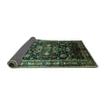thumbnail image 2 of Ahgly Company Indoor Rectangle Persian Turquoise Blue Traditional Area Rugs, 7' x 9', 2 of 4