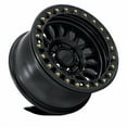 thumbnail image 2 of 17x9 KMC KM239 Impact Matte Black BEADLOCK Wheel 5x5 (-12mm), 2 of 3