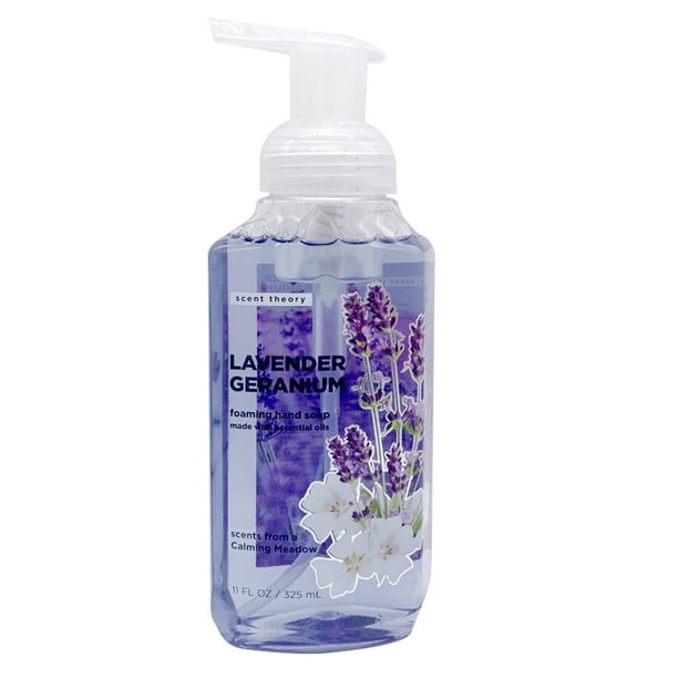 Scent Theory Foaming Hand Soap, Lavender Geranium, 11 fl oz