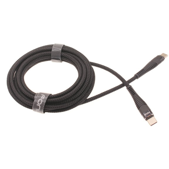 Type-C to USB-C 6ft PD Cable for Galaxy S20 S21 Ultra/Plus S20 Fan Edition - Charger Cord Power Wire Sync Braided