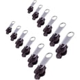 thumbnail image 1 of Zipper, 12Pcs Zip Repair Kit Zipper for Sewing Zipper Pull, Universal Zipper Repair Kit Fix Clothes Bag Replacement Zipper, 1 of 6