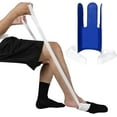 thumbnail image 1 of HSHDLDF Sock Aid Kit- Easy to Put on Take Off Socks Support Stocking Aid Light and Easy to Wear Shoe Horn with Hooks Suitable for Independent Living Aids Help Put on Shoes/Socks/Sh, 1 of 7