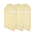 thumbnail image 1 of Ofertas Únicas 3 Pcs Bolsa de Ropa Visual a Prueba de Polvo para Closet Beige 47.24"x23.62", 1 of 6