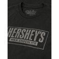 thumbnail image 2 of Tee Luv Hershey's Milk Chocolate Logo Vintage Black T-Shirt (Men's) (L), 2 of 4