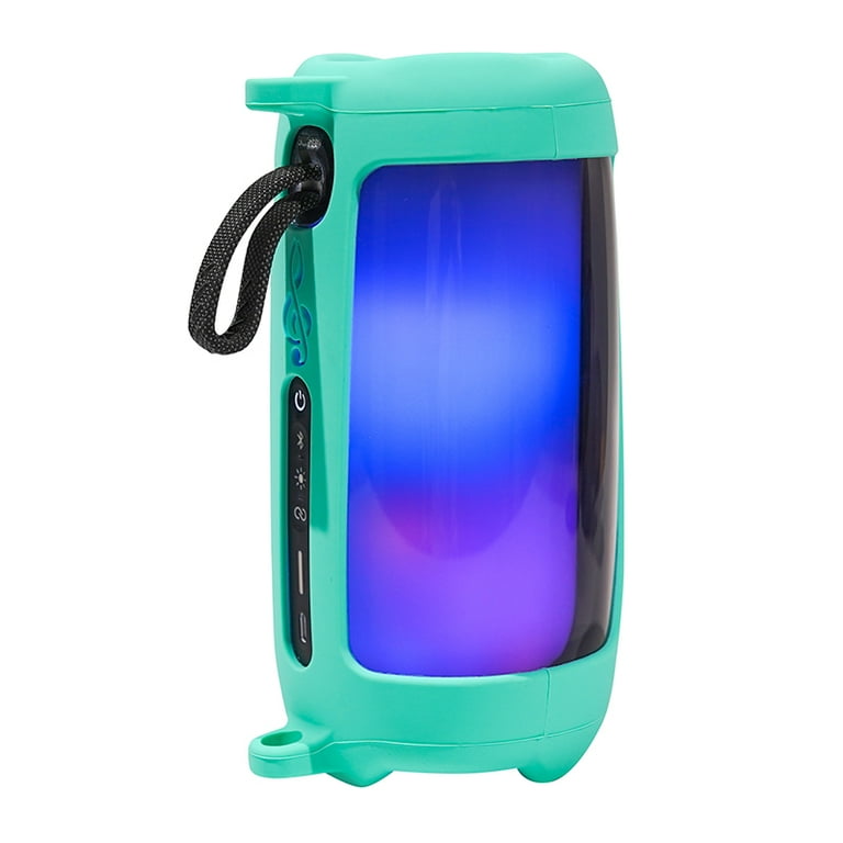 Silicone Protective Cover Case For JBL Pulse 5 Speaker - With Strap, Shockproof & Scratch Resistant (Black) 2 thumbnail image
