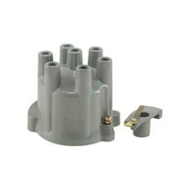 Distributor Cap and Rotor Kit - Compatible with 1978 - 1981, 1983 - 1986 Jeep CJ7 4.2L 6-Cylinder 1979 1980 1984 1985