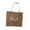 Khaki, variant on 1 Pack Wedding Burlap Bags Jute Tote Bags for Guest Bridesmaid Gift Bridal Shower Party Favors
