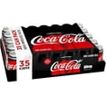 thumbnail image 3 of Coca-Cola Zero Sugar Cola Soda Cans, 12 fl oz, 35 Pack Zero Calorie Soft Drink, 3 of 5